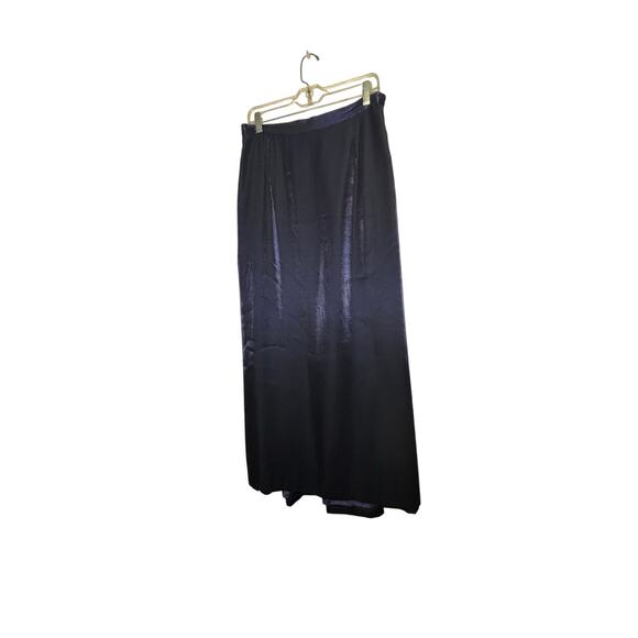 Alex Evenings Vintage Purple Maxi Formal Cocktail Long Skirt Size 14P - Picture 7 of 9